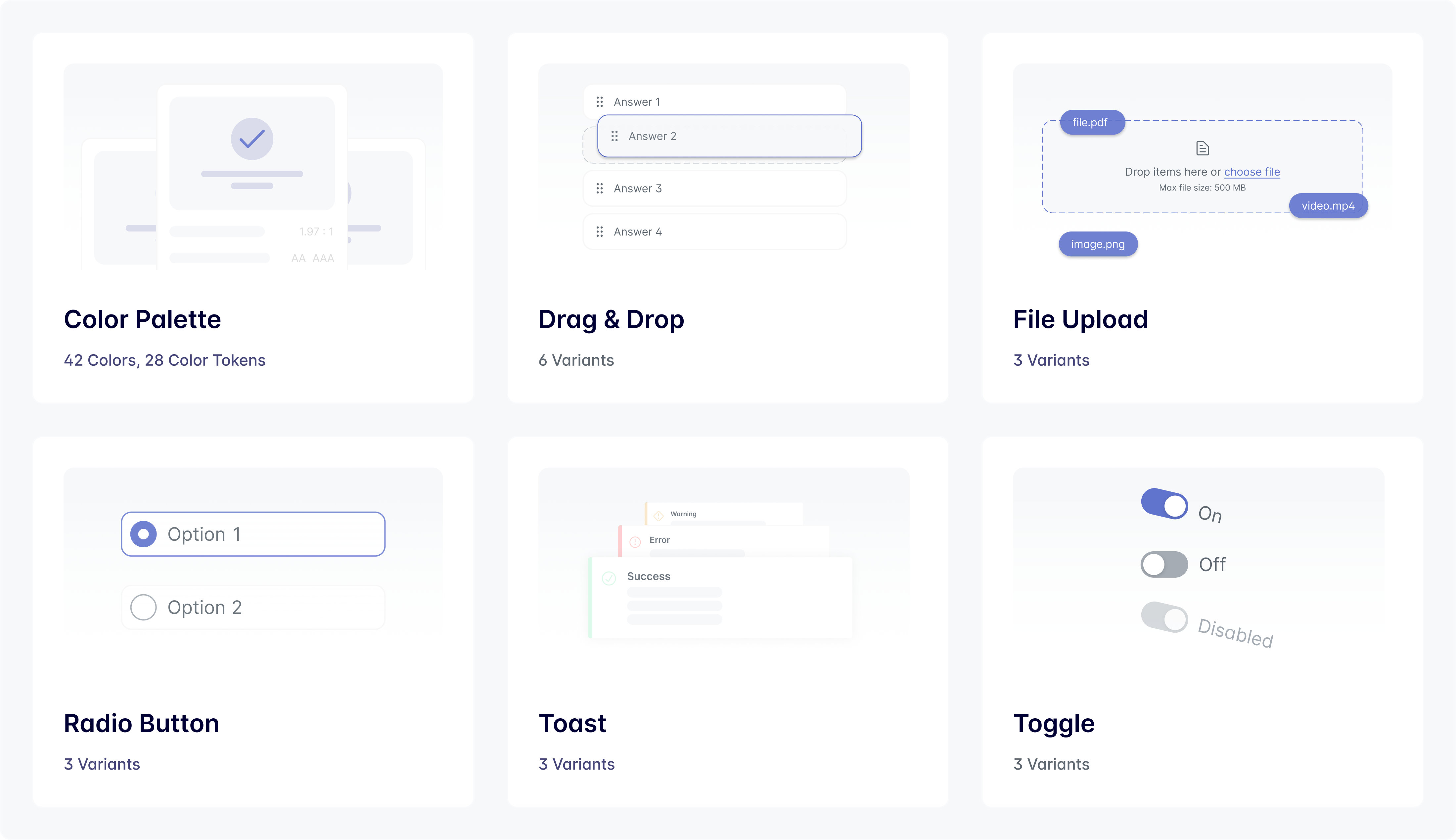 LMS Platform Design System
