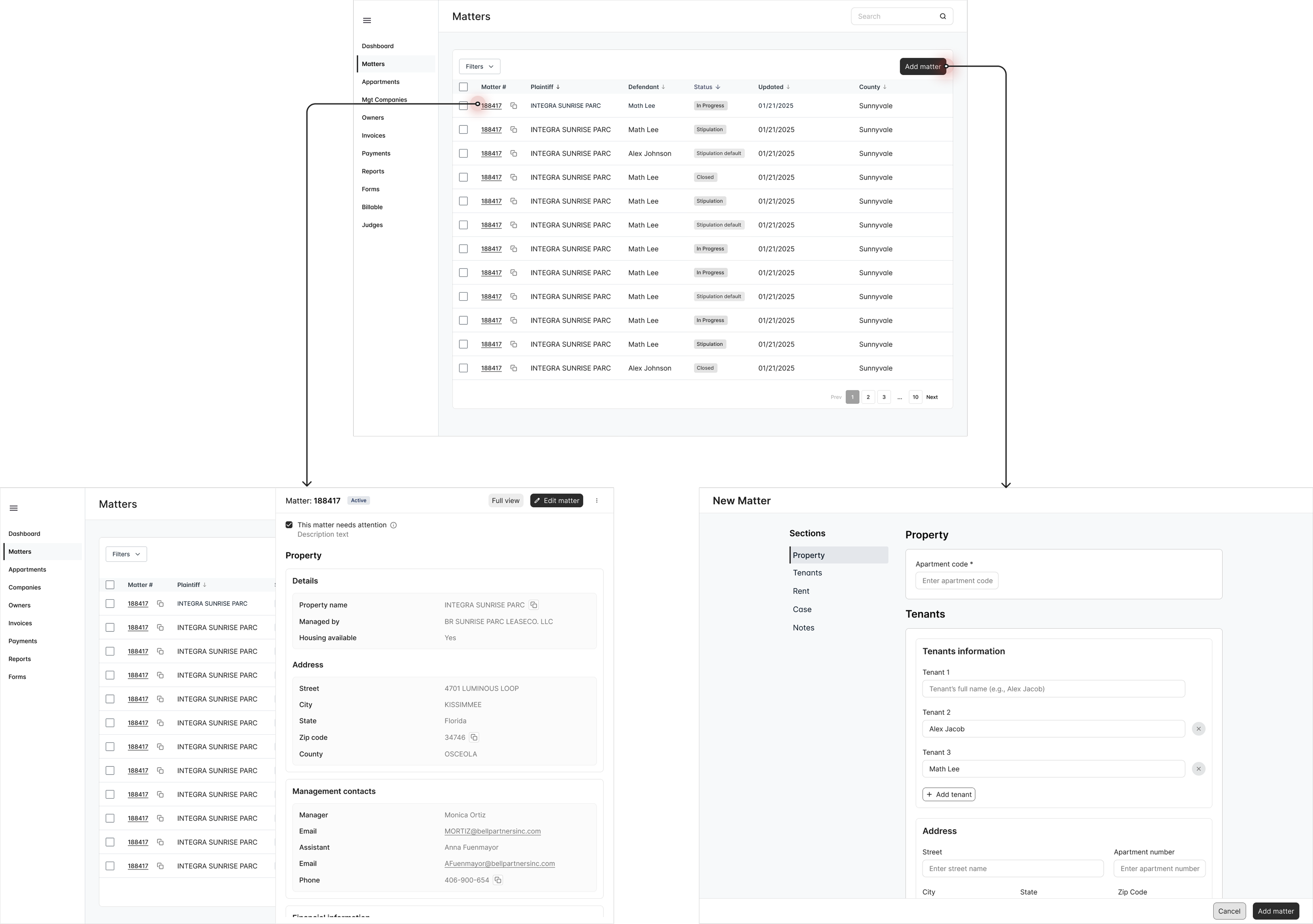 Low-Mid Fidelity Wireframes